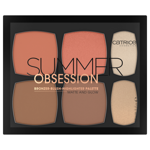 – Bronzer Highlighter Blush Palette Summer Obsession
